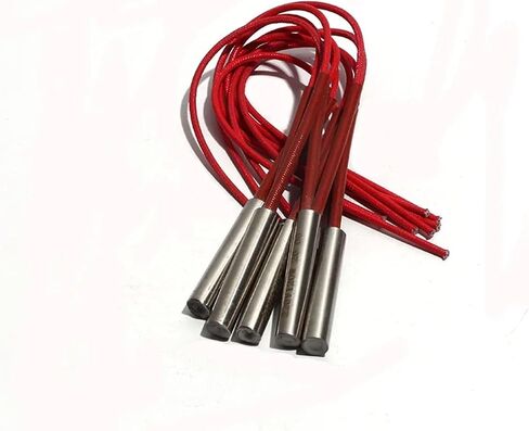 BIRAN 10pcs Cartridge Heating Resistance Element 9mm x25mm/28mm/30mm/32mm/35mm Heater Cartridge 50W/60W/70W(110V,70W 9x35mm) in Saudi Arabia