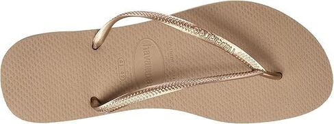 Havaianas Women’s Slim Flip Flop Sandals ، وردة الباليه ، وحجم 7-8 (37/38 BR) ،-مريحة ، خفيفة الوزن ، متينة الشاطئ ، 2 عبوة in Kuwait