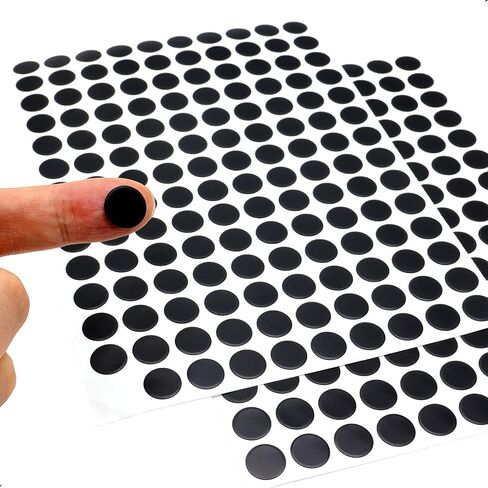 ملصقات ثقب المسمار ذاتية اللصق ، 2 طاولة 96 في 1 يغطى المسمار ذاتيا اللصق أغطية مقاوم للغبار 15 مم أبيض in Kuwait