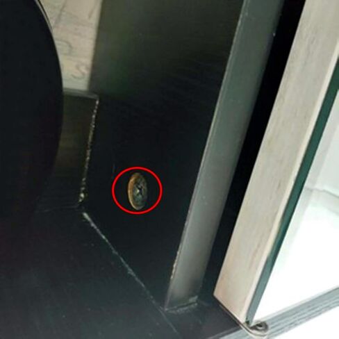 ملصقات ثقب المسمار ذاتية اللصق ، 2 طاولة 96 في 1 يغطى المسمار ذاتيا اللصق أغطية مقاوم للغبار 15 مم أبيض in Kuwait