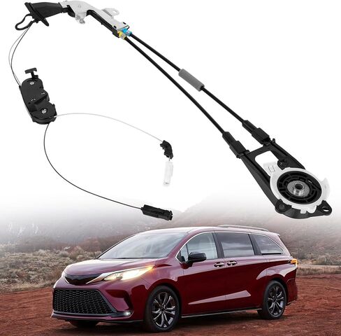 كابل الباب المنزلق الأيمن متوافق مع Toyota Sienna le Se Xle 4 Cyl 2.7l 6 Cyl 3.5L 2011-2020 ، Aport Cable Sub-Assy استبدال 85015-08011 85015-08010 جانب الركاب in Kuwait