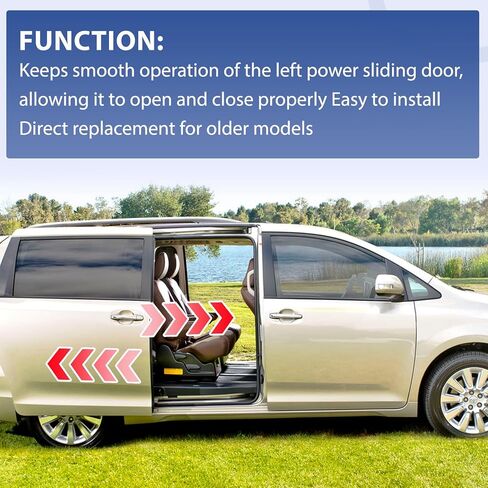 كابل الباب المنزلق الأيمن متوافق مع Toyota Sienna le Se Xle 4 Cyl 2.7l 6 Cyl 3.5L 2011-2020 ، Aport Cable Sub-Assy استبدال 85015-08011 85015-08010 جانب الركاب in Kuwait