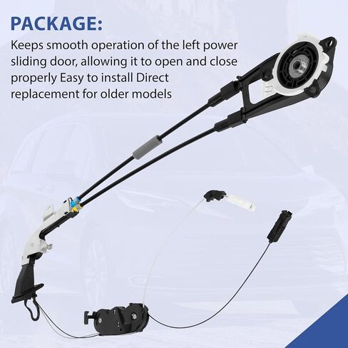 كابل الباب المنزلق الأيمن متوافق مع Toyota Sienna le Se Xle 4 Cyl 2.7l 6 Cyl 3.5L 2011-2020 ، Aport Cable Sub-Assy استبدال 85015-08011 85015-08010 جانب الركاب in Kuwait