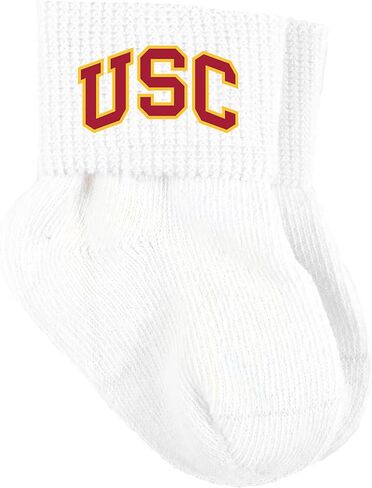 Southern Cal USC Trojans Socks Baby Socks 0-6 أشهر in Saudi Arabia
