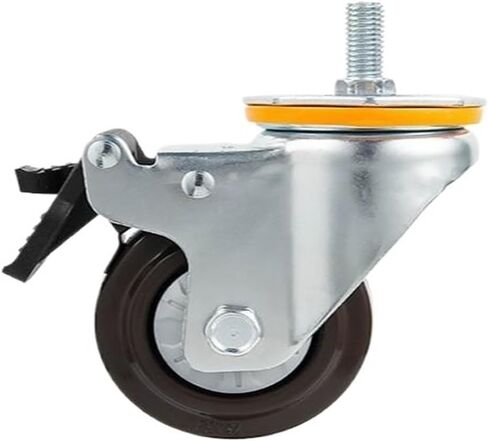 1 قطعة 4 بوصة M14/M16 المسمار عالمي العجلة مع براك in Kuwait