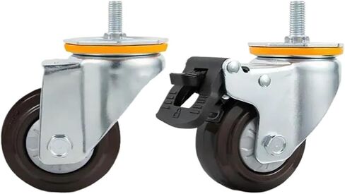 1 قطعة 4 بوصة M14/M16 المسمار عالمي العجلة مع براك in Kuwait