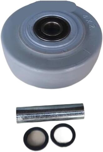 1 قطعة 4 بوصة العجلة ذات العجلة الواحدة العجلة الثقيلة ترتدي عربة مقاومة in Kuwait