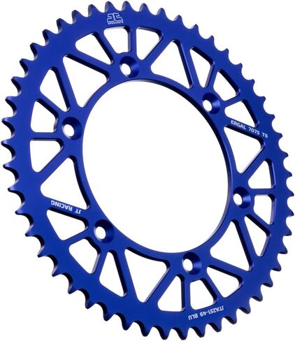 JT Sprockets JTA251.51BLU 51 Tooth Blue Aluminum Rear Sprocket, 1 in Saudi Arabia