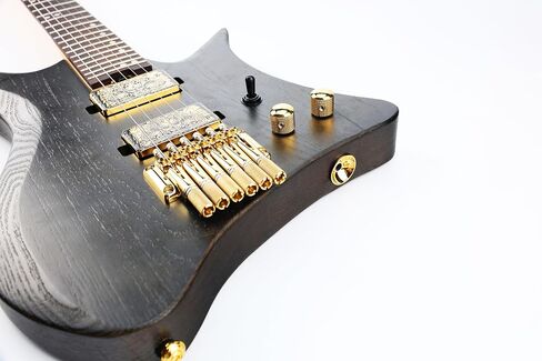 جاك الغيتار الكهربائي لوحة الزنك سبائك متري الإدخال الإدخال electrosocket ناتج اللوحة المتوافقة مع Fender Telecaster Telee Style Electric Guitar Parts Black in Saudi Arabia