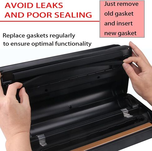 4 حشوات استبدال الرغوة الحزمة متوافقة مع ANOVA Culinary Precision Sealer Pro ، حشيات استبدال لـ ANOVA Culinary Precision Sealer Pro (12.8 * 1.56 * 0.35) in Kuwait