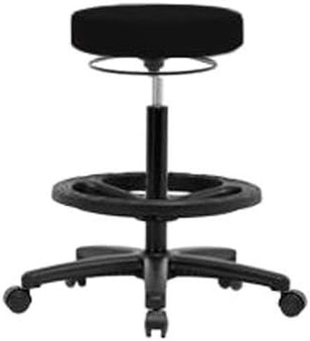 Thomas VHBSO-RG-CF-RG-C8605 براز ارتفاع المقعد مع قاعدة نايلون أسود ، حلقة القدم الكروم ، انزلاق ، رمادي in Saudi Arabia