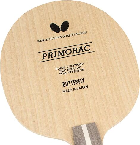 Blade Primorac Primorac Blade Tennis Blade - Blade 5 -Ply All -Wood - Professional Table Tennis Blade - متوفر فقط نوع مقبض FL - المصنوع في اليابان in Saudi Arabia