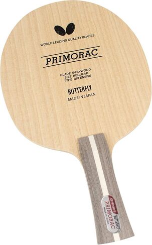 Blade Primorac Primorac Blade Tennis Blade - Blade 5 -Ply All -Wood - Professional Table Tennis Blade - متوفر فقط نوع مقبض FL - المصنوع في اليابان in Saudi Arabia