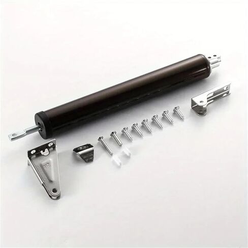 1Pcs Automatic Door Soft Close Within The Positioning Stop Buffer Adjustment Door Closer Furniture Hardware(Brown) in Saudi Arabia