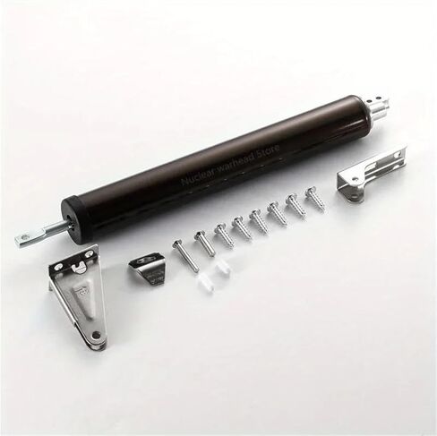 1Pcs Automatic Door Soft Close Within The Positioning Stop Buffer Adjustment Door Closer Furniture Hardware(Brown) in Saudi Arabia