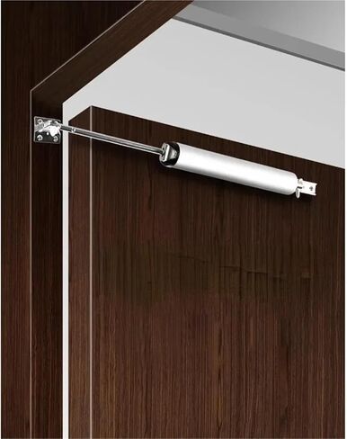 1Pcs Automatic Door Soft Close Within The Positioning Stop Buffer Adjustment Door Closer Furniture Hardware(Brown) in Saudi Arabia