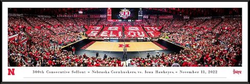 Nebraska Women's Volleyball - Panoramic Wall Decor by Blakeway Panoramas in Saudi Arabia