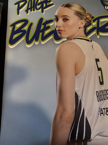 Paige Bueckers Dallas Wings WNBA Basketball Poster, Size Large 18x24 inches, Glossy Finish Wall Art Print, Portrait Style in Saudi Arabia