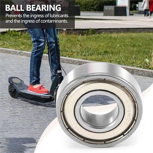 15x35x11mm Shielded Miniature Deep Groove Ball Radial 6202Z Ball Bearing Silver + White in Saudi Arabia
