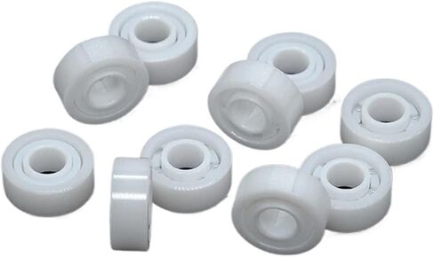 1Pcs MR105 5X10X4mm Full Ceramic Bearing ABEC-9 Ceramic Zirconia Bearings MR63 MR74 MR84 MR85 MR95 MR104 MR105 MR106 MR115(MR85W2 CE 5X8X2) in Saudi Arabia