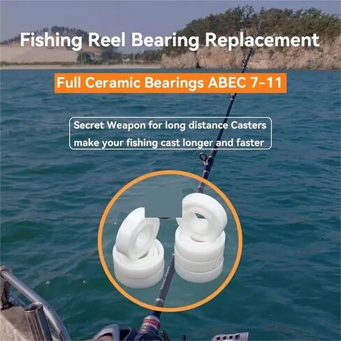 1Pcs MR105 5X10X4mm Full Ceramic Bearing ABEC-9 Ceramic Zirconia Bearings MR63 MR74 MR84 MR85 MR95 MR104 MR105 MR106 MR115(MR85W2 CE 5X8X2) in Saudi Arabia