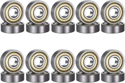 10PCS Ball Bearings Miniature High Carbon Steel Bearing 608zz 623zz 624zz 635zz 626zz 688zz 3D Printer Parts 608zz Bearing(608zz 8mm 22mm 7mm) in Saudi Arabia