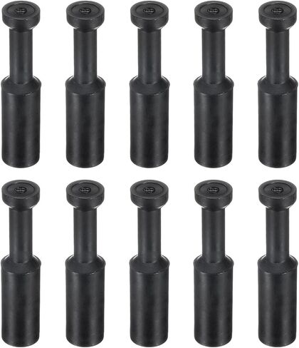 UXCELL 15PCS 5/16 "(8 مم) أنبوب OD Push-to-Connect توصيل ، مقابس طيبة من طراز Cap ، موصلات دفع هواء مقاومة للتسرب لأنظمة الهواء المضغوطة in Saudi Arabia