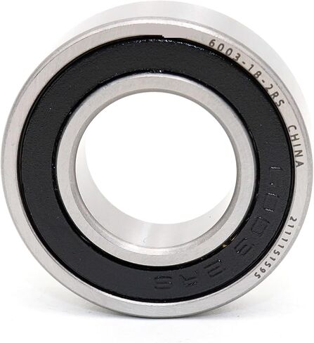 6003-18-2rs 18x35x10mm 183510 18bsw03 صف واحد محامل كرات الأخدود العميقة 1pcs in Saudi Arabia