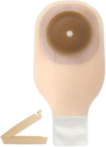 Premier Flextend Colostomy Pouch Drainable One-Piece System 12"L 1pc System Transparent 8631, 10 Ct in Saudi Arabia
