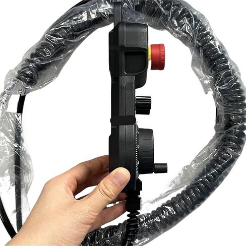 HT Series Manual Pulse Generator MPG جهاز تحكم الآلات اليدوية مع زر إيقاف EMG HT115 HT121 HT11D (HT115) in Saudi Arabia