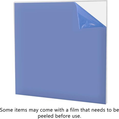 ورقة أكريليك واضحة 13 "× 13" Plexiglass 1/16 "بلاط شفاف سميك مربع مع فيلم واقٍ لمشاريع DIY الحرفية وعرض البيع بالتجزئة من قبل أصحاب التسويق in Saudi Arabia