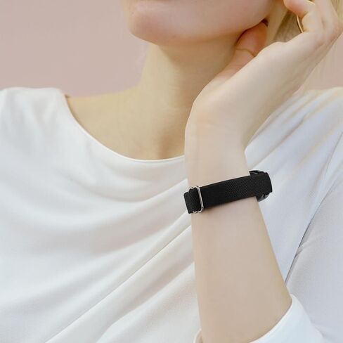 نطاقات مرنة متوافقة مع Xiaomi Smart Band 10/9/8 للنساء الرجال ، معصم الاستبدال النايلون النايلون القابل للتعديل ل Xiaomi Mi Band 10/9/8 in Saudi Arabia