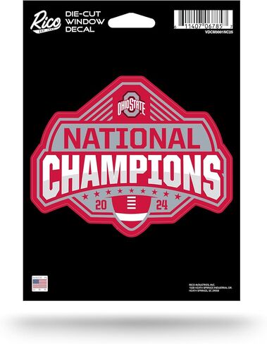 Rico Industries NCAA Ohio State Buckeyes 2025 National College Bootball Champions 5 "X 7" in Saudi Arabia