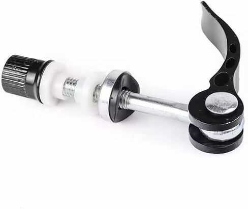 Black Bike Quick Release Clamp, Seat Clamp Folding Saddle Seat Post for Folding Bike, Bike Vise Mountain Bike Cam Lever Bolt, Convenient to Take, Seats and Saddles (5.0mm x 2.36 inches) in Saudi Arabia