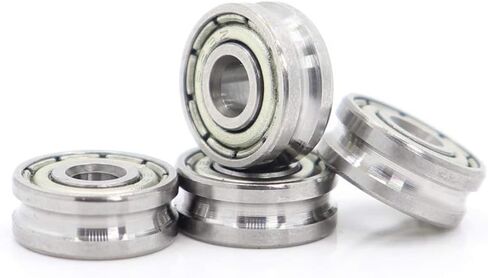 TMP1105 544162 V031004 V Groove Sealed Ball Bearing 3x10x4mm Pulley Wheel Bearings V1/0.4 2/0.4 Guide Track Rlooer Bearing Roller Bearings(031004V2 0.4) in Saudi Arabia