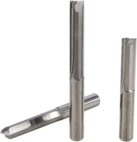 Straight 4 6 8mm Shank 2 Flute Carbide Bit for Woodworking Tools Engraving Bit Straight Slot 1Pcs(4x28) in Saudi Arabia