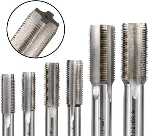 1Pcs M2-M20 Left Hand Machine Thread Tap HSS Steel Machine Plug Tap Metal Screw Hole Tap Drill Metric Screw Thread Tap(M14x1.25 Left) in Saudi Arabia