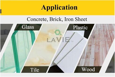 Multifunctional Glass Bit Twist Spade Drill Triangle Bits for Ceramic Tile Concrete Glass Marble 3mm to 12mm(6mm 2pcs) in Saudi Arabia