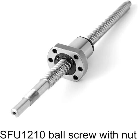 Metal Ball Screw nut SFU1210 Ball Screw C7 with End Machined+1210 Ball Nut(550) in Saudi Arabia