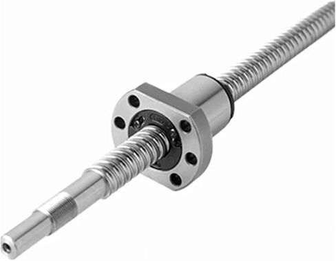 Metal Ball Screw nut 1pcs SFS2005 150mm-1000mm Rolled Ball Screw C7 with 2005 Flange Single Ball Nut(550mm) in Saudi Arabia