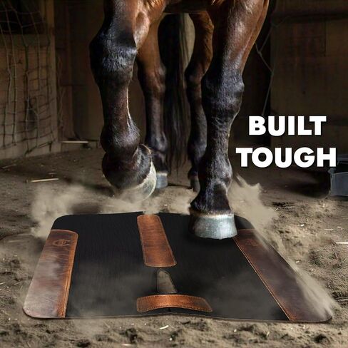 BLACK HOOF Blackhoof Steam Pressed Merino Wool Felt Contoured Pad (31" Length and 32" Width), Saddle pad for Horses in Saudi Arabia