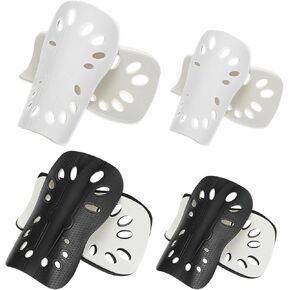 4 Pairs Soccer Shin Guards Football Gear Shin Pads 2 Sizes Lightweight Breathable Teens Football Player Protective Cushion Calf Protective Gear Guards for Men Women Kids Youth Adults in Saudi Arabia