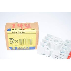 Square D 8501NR51 Relay Socket, 600VAC, 10A, 15A, 300V in Kuwait