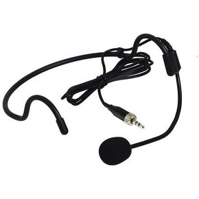 Replacement Headset Microphone for Sennheiser SK 100 G4 Wireless Bodypack Transmitter, Unidirectional, Black in Saudi Arabia