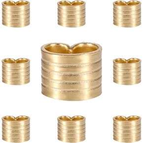 10PCS Copper Buckle, 2GT Belt Clamp, Wire Cable Connector, Durable Wire Cable Terminal, 3D Printer Parts for Width 6mm Open Timing Rubber Belt in Saudi Arabia