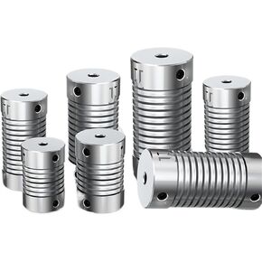 LP-D-D26L55 Spring Couplers D26L55 Zinc Alloy Flexible Motor Shaft Rotary Encoder Coupling 6mm 8mm 10mm LP 1Pcs(6mmX13mm) in Saudi Arabia