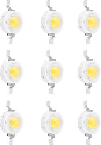 1W High Power LED Beads Light Emitting Diode Chips SMD for DIY Lighting Fixtures (Warm White 3000K) in Saudi Arabia