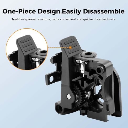 Creality Official K2 Plus Extruder Front Cover Kit, Extruded Front Shell Kit for K2 Plus 3D Printer, Black in Saudi Arabia