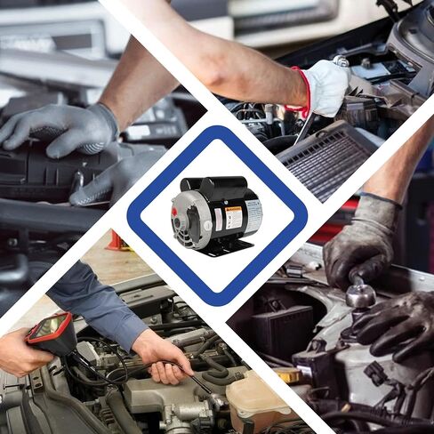 3hp مرحلة واحدة محرك CCW 3450 دورة في الدقيقة 56 الإطار 115-230V للضواغط in Saudi Arabia