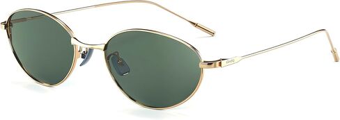 نظارة شمسية مستقطبة UV400 حماية مضادة لخطاد HD Lenstrendy Women Lightweight Titanium Metal Frame 13.3g in Saudi Arabia